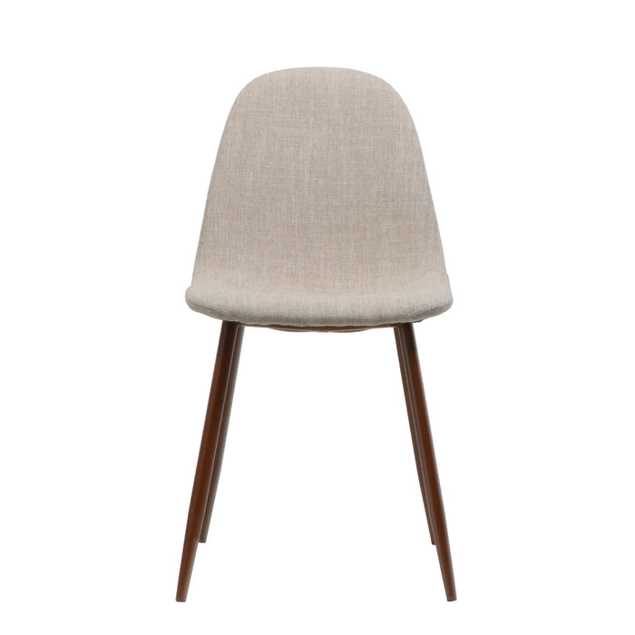 Elegant Dining Chair Set With Fabric