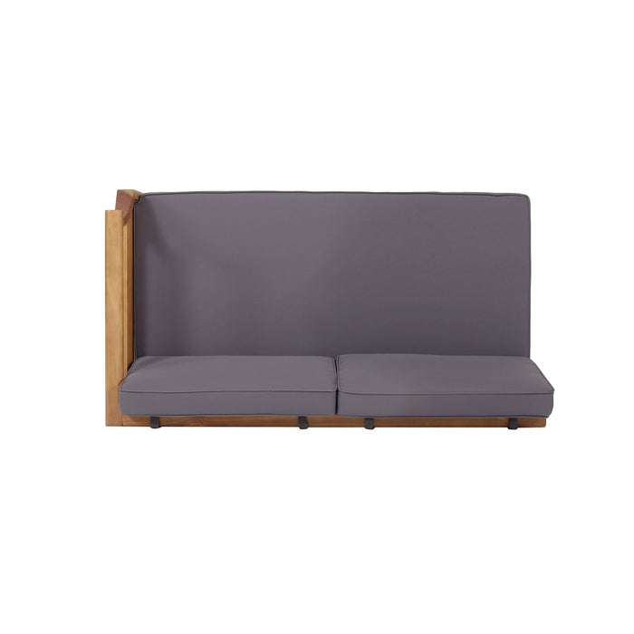 Aston - 2 Seater Sofa Right Side - Dark Gray