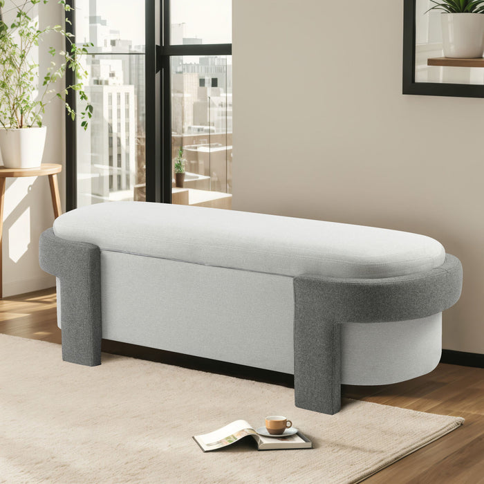 Versatile Storage Ottoman Bench, Spacious & Durable