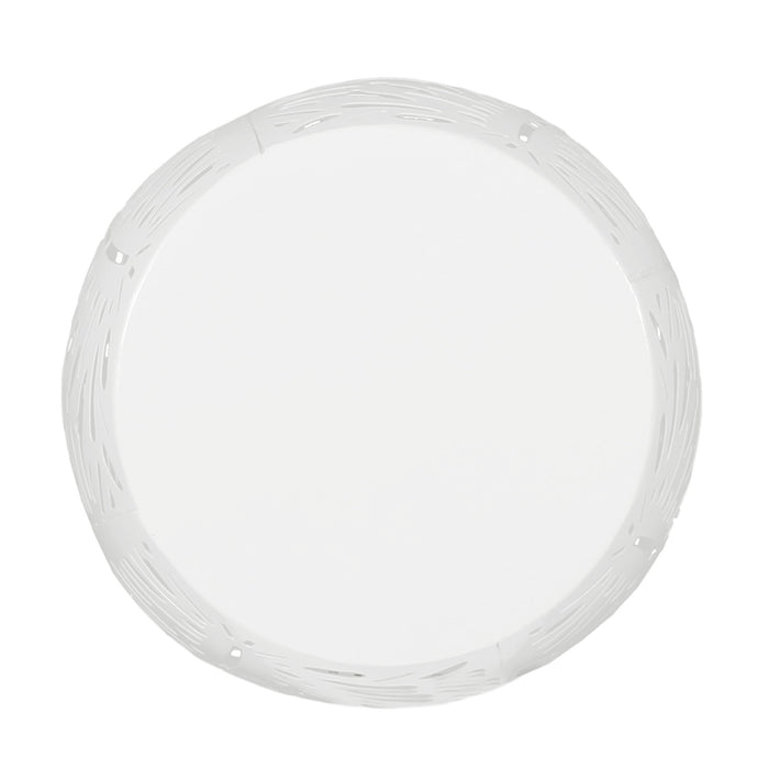 Modern Design Metal End Table, Large