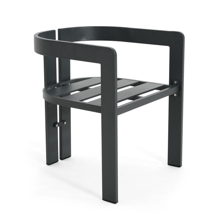 Pula - Patio Outdoor Aluminum Dining Chair (Set of 2)