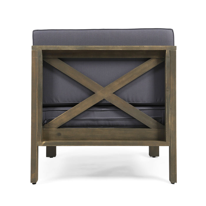 Brava - X Back Armless Chair