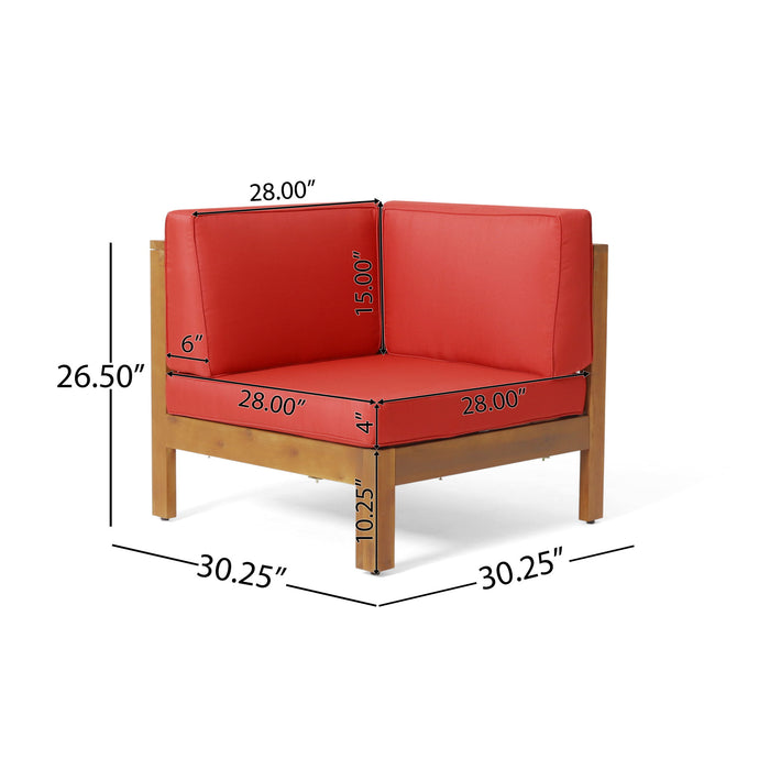 Brava - X Back Corner Chair