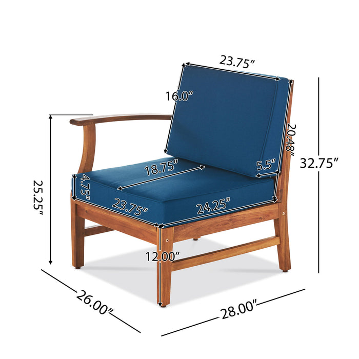 Perla - 5 Pieces Sofa Set