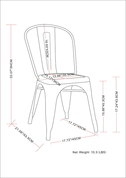 Fletcher - Handcrafted Dining Side Chair (Set of 2)