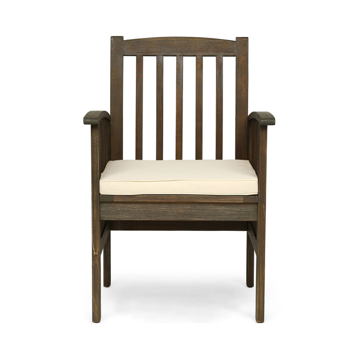 Casa - Acacia Dining Chair Set With Cushions,