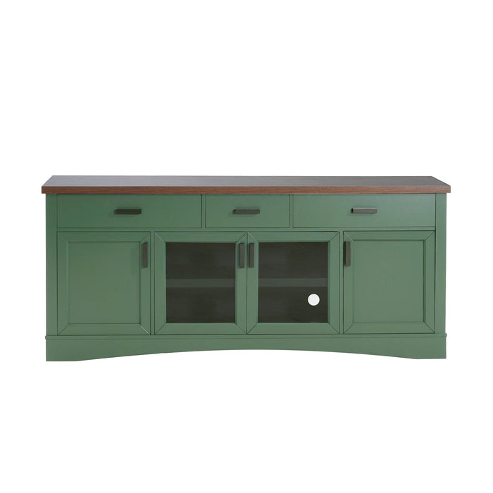 Modern TV Console & Adjustable Shelves