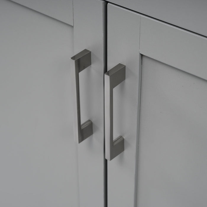 Double Sink Bathroom Vanity With Quartz Countertop