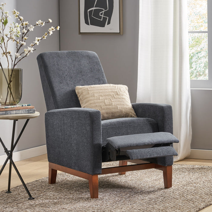 Contemporary Wide Manual Club Recliner