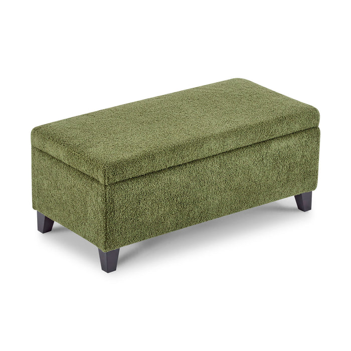 Storage Ottoman With Flip Top Lid