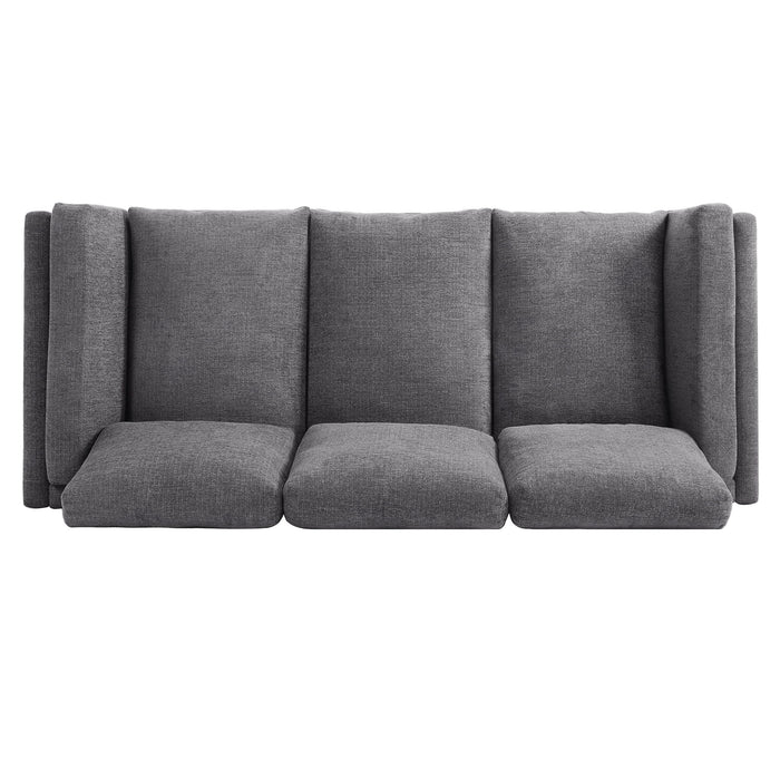 3 Seater Sofa With Dual Layer Seat Cushions