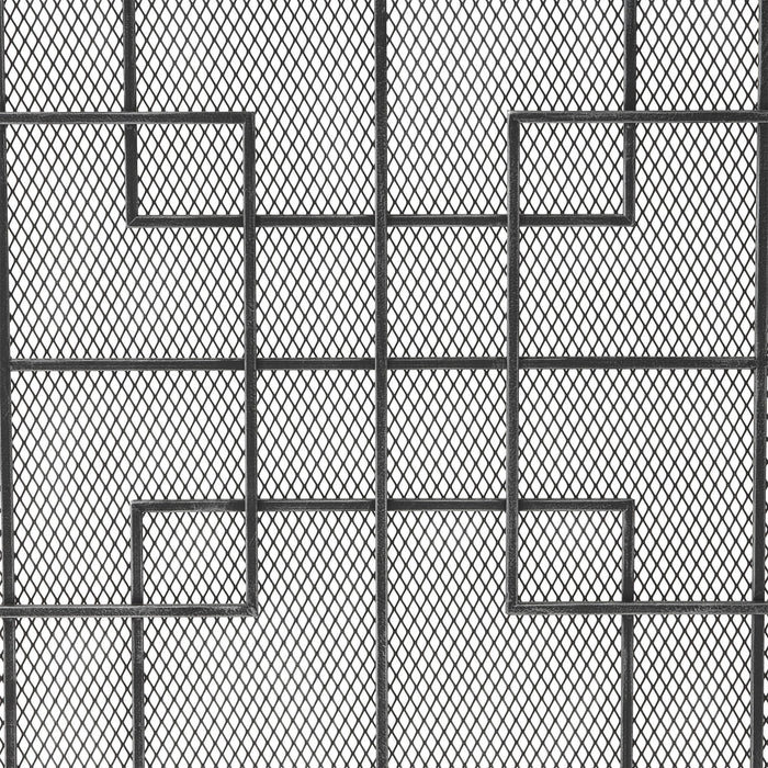 Dorothy - Modern Single Panel Iron Fire Screen