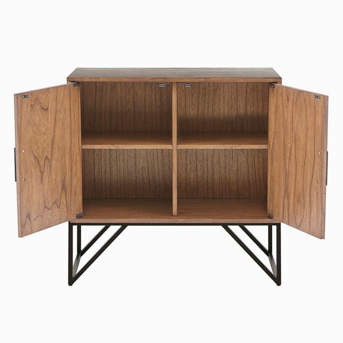 Krista - Accent Cabinet With Magnetic Doors - Brown