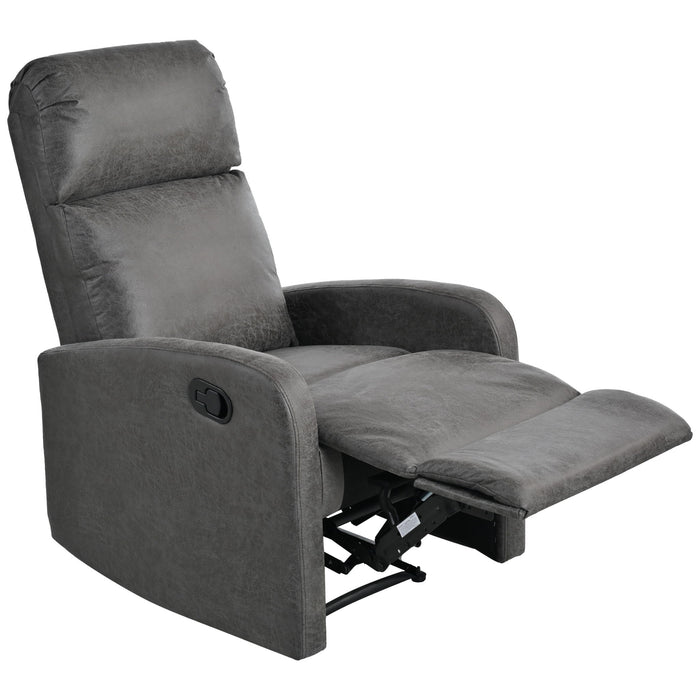 Modern Recliner Manual, Home Theater Chair With Adjustable Backrest