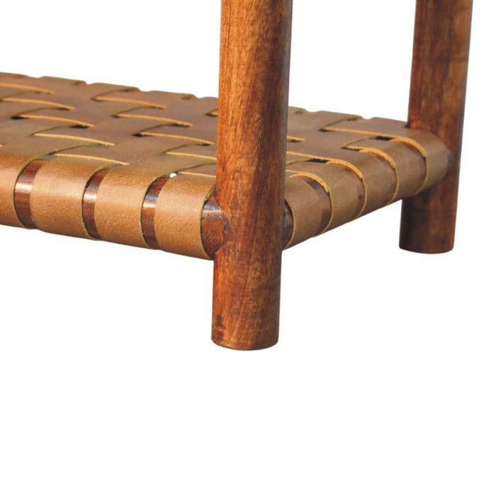 Regency - Woven 2 Slot Shoe Rack - Brown