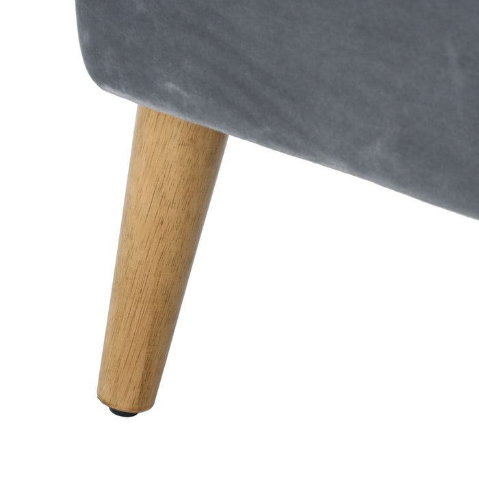 Modern Classic Shell Backed Loveseat