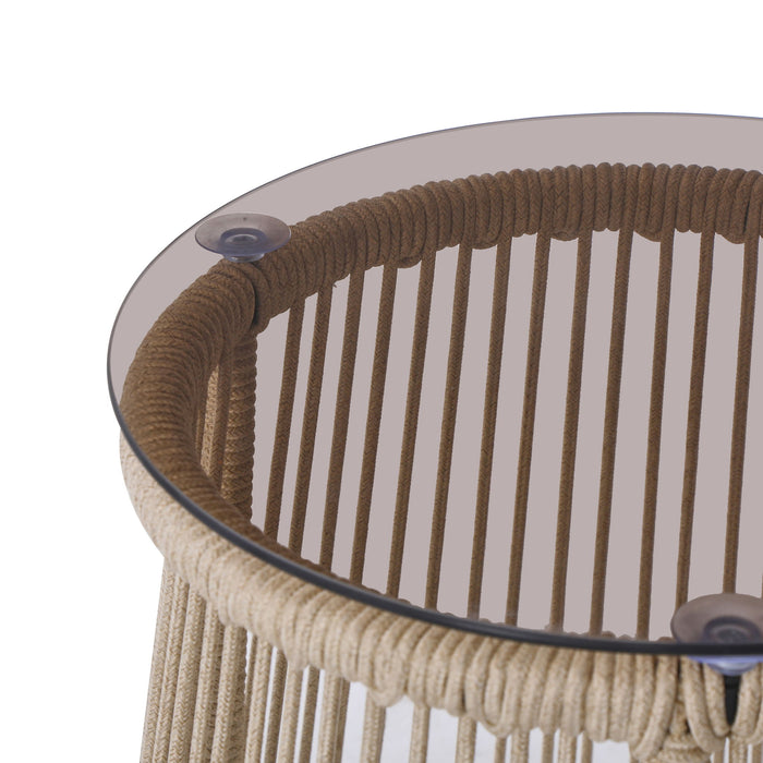 Moonstone - Side Table - Light Brown