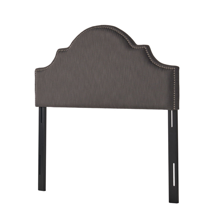 Lenne - Fabric Queen / Full Headboard - Gray