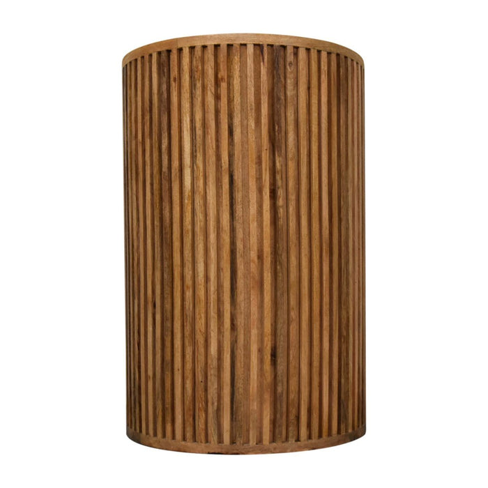 Soba - Bedside Table, 4 Drawer - Oak