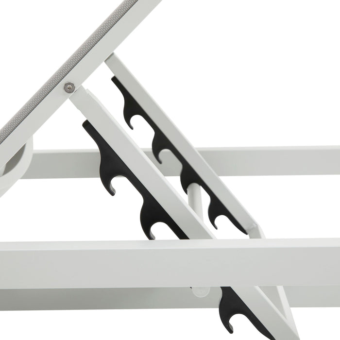 Chaise Lounge With 5 Reclining Positions, Outdoor Patio Lounge Chairs