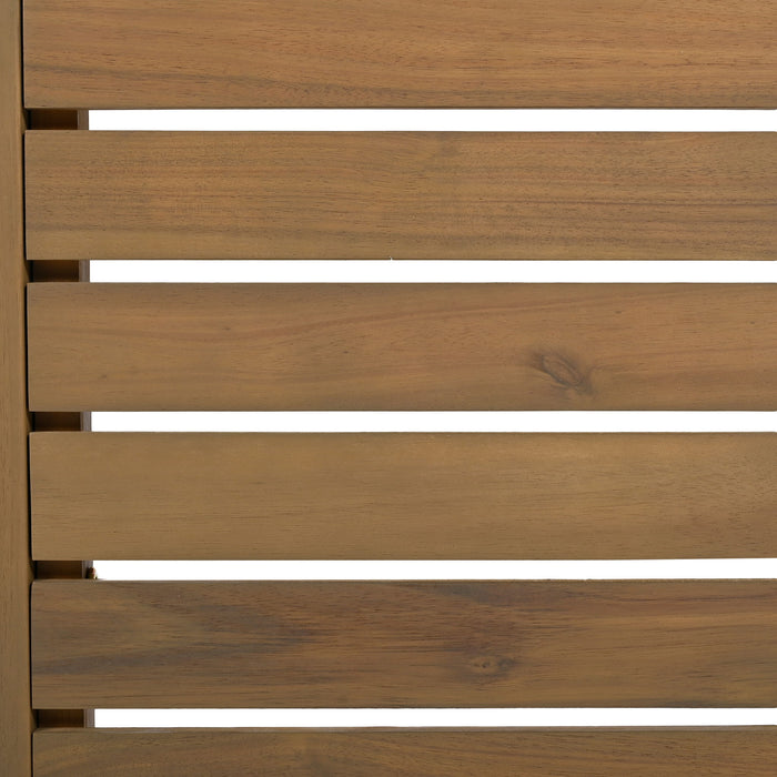 Aluminum Outdoor C - Shaped Side Table For Patio