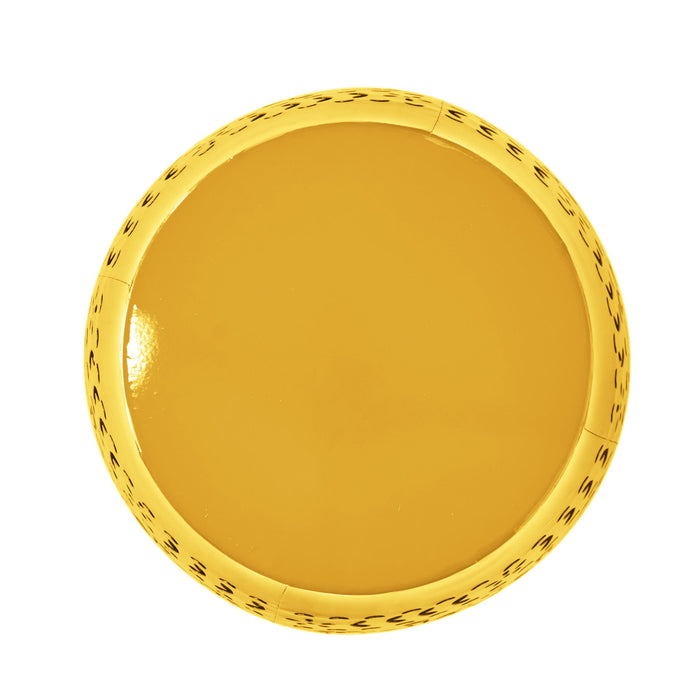 12" Outdoor Lace Cut Side Table