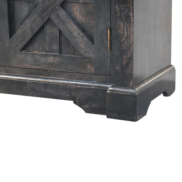 Regal - Rustic Sideboard - Black