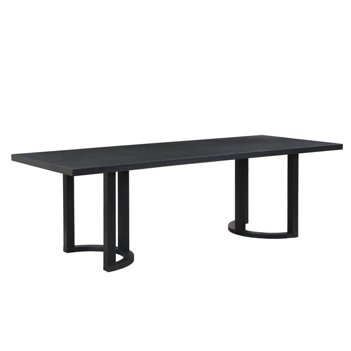 Modern Dining Table Solid Wood