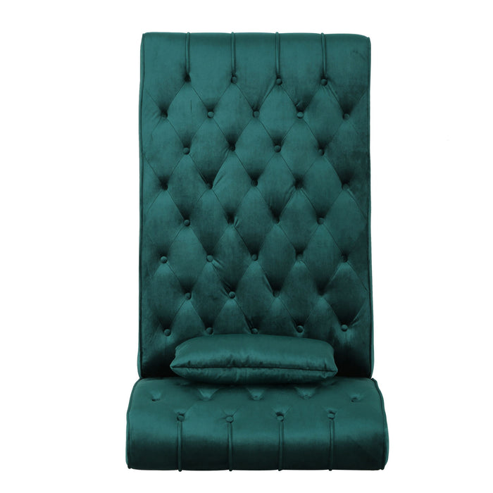 Ethereala - Upholstered Chaise Lounge With Button Tufted