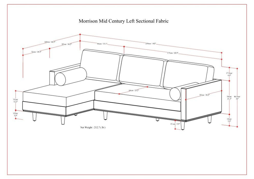 Morrison - Upholstered Sectional Sofa