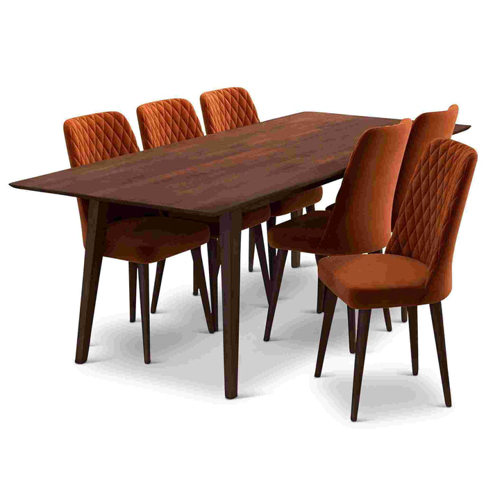 Katie - Mid-Century Modern Dining Chair (Set of 2)