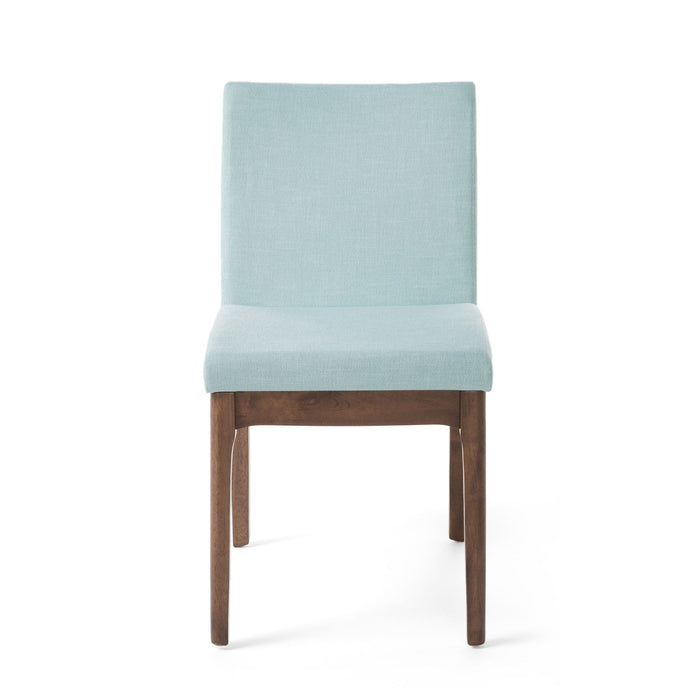 Contemporary Dining Chair SetWith Upholstered Fabric