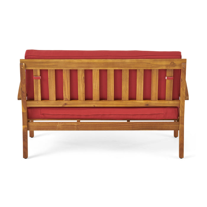 4 Person Outdoor Seating Group With Water Resistant Cushions