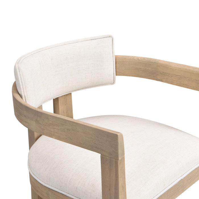 Contemporary Upholstered Counter Stools Set