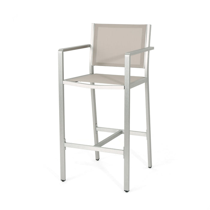 Outdoor Rust Proof Aluminum Barstools (Set of 2)