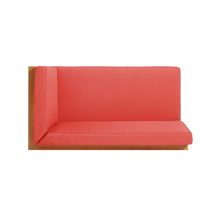 Brava - X Back Corner Bench