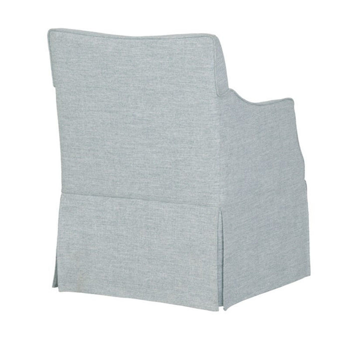 London - Upholstered Skirted Dining Arm Chair