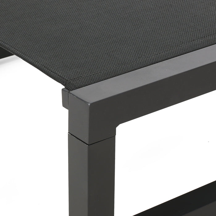 Venice - Classic Chaise Lounge With Adjustable Aluminum Frame