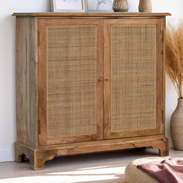 Close Knit Lounge Cabinet - Oak