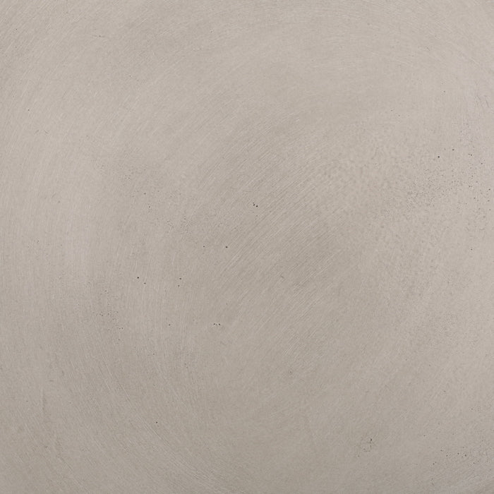 Cylindrical Design, Outdoor Lightweight Concrete Side Table