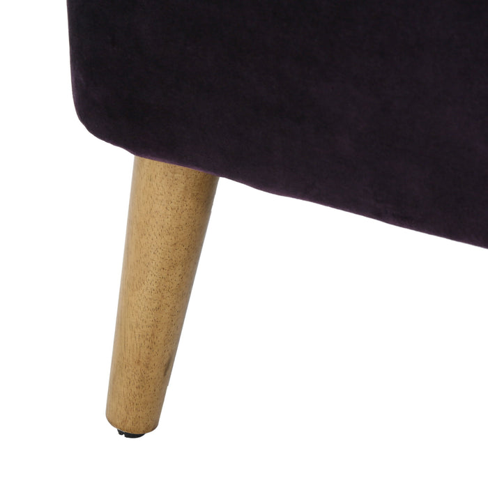 Modern Classic Shell Backed Loveseat