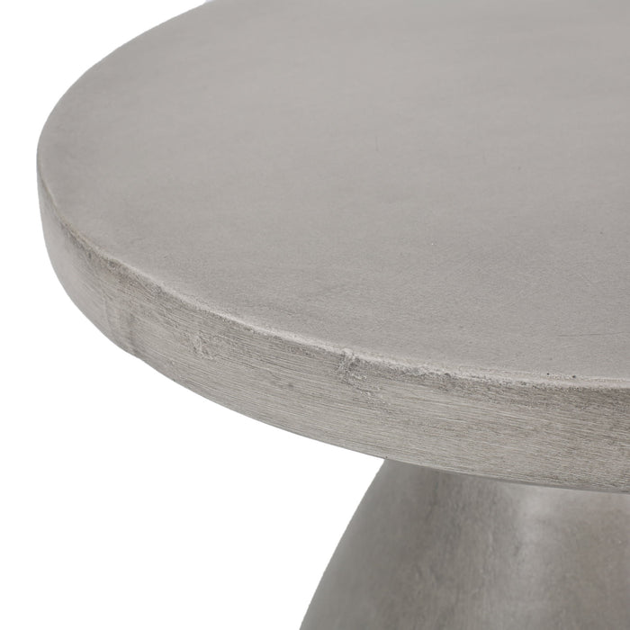Outdoor / Indoor Lightweight Concrete Side Table