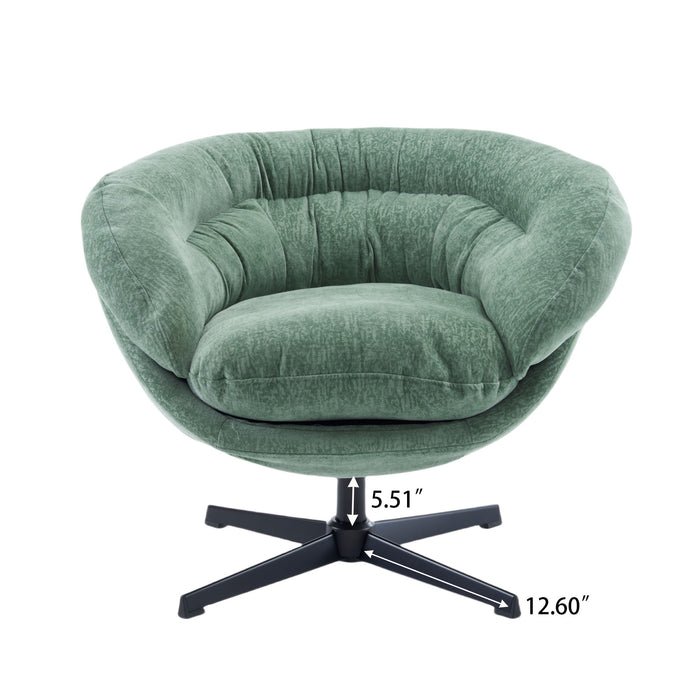 Modern Chenille Office Chair With 360 Degree Swivel