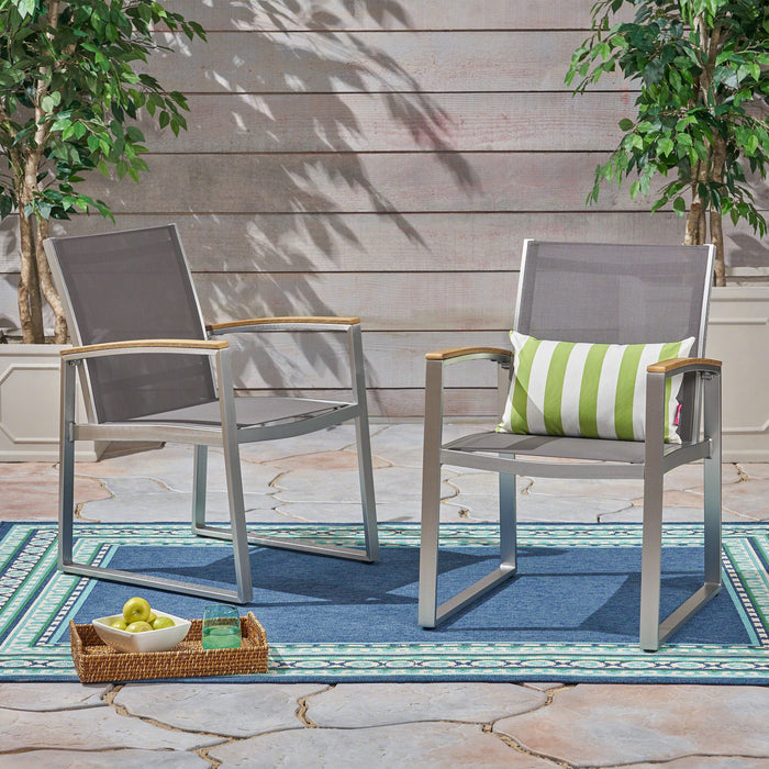 Scates - 7 Piece Dining Set - Gray