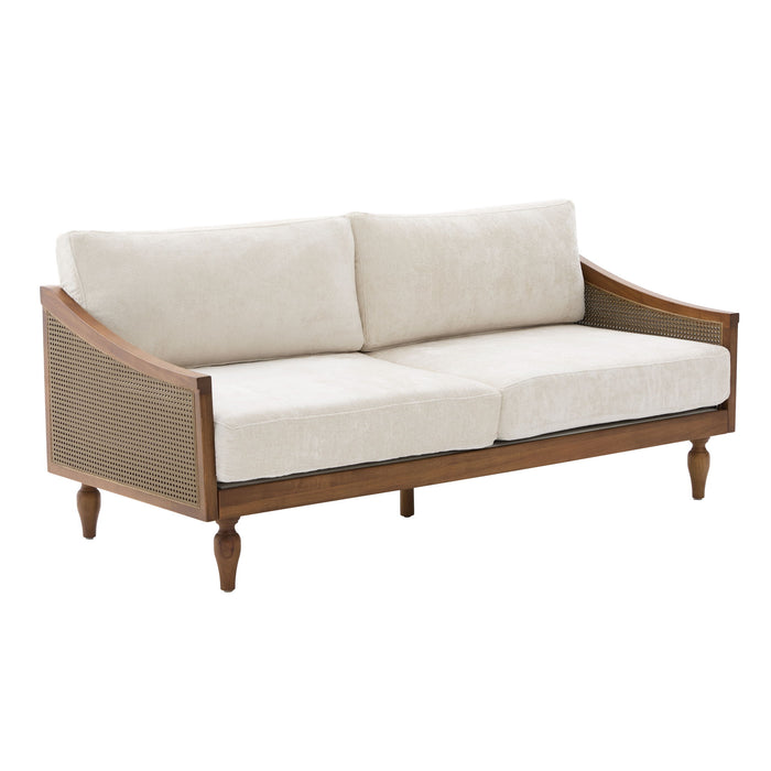 Loveseat Sofa With Armrests