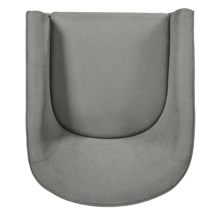 Power Lift Recliner Barrel Shape Reclining Chair With Footrest And Side Pocket