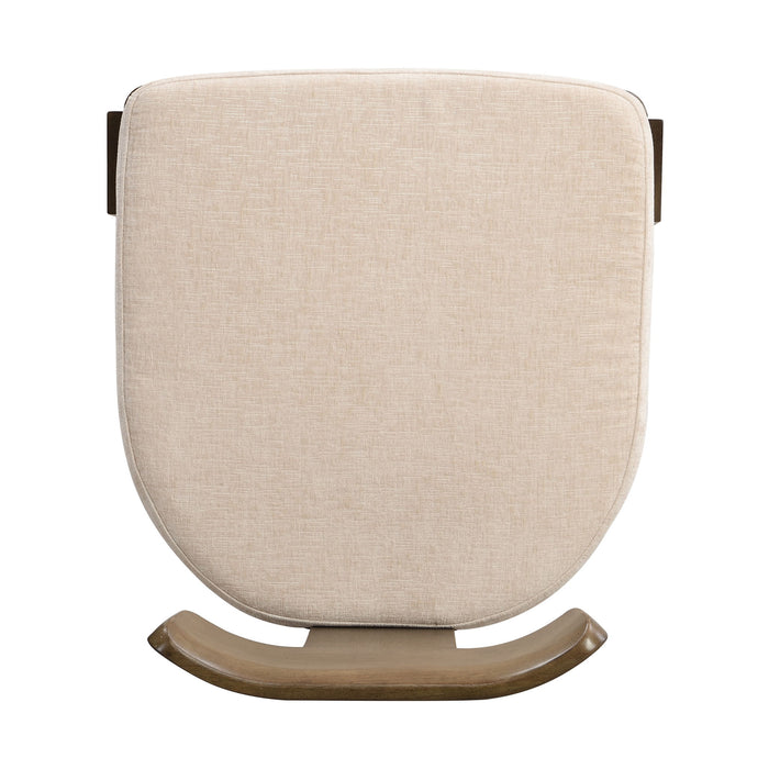 Upholstered Dining Fabric Side Chairs (Set of 2)