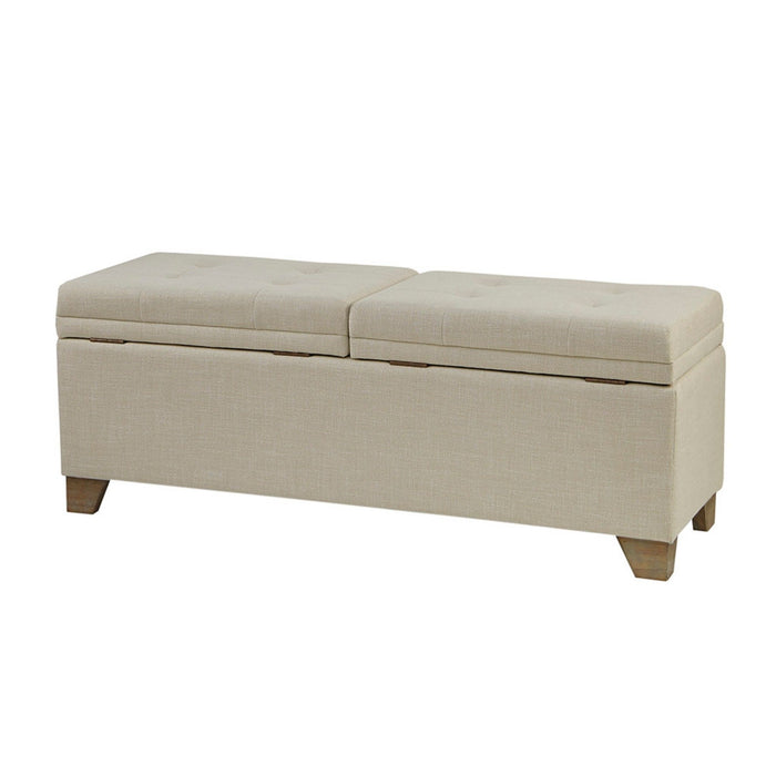 Soft Close Upholstered Storage Bench, Convenient Design