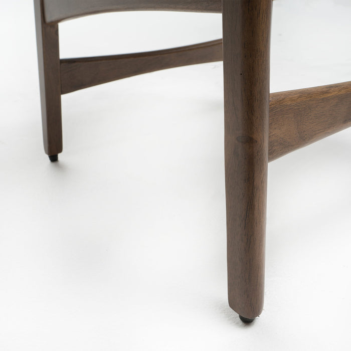 Elegant Counter Height Chair With Cushioned Seat