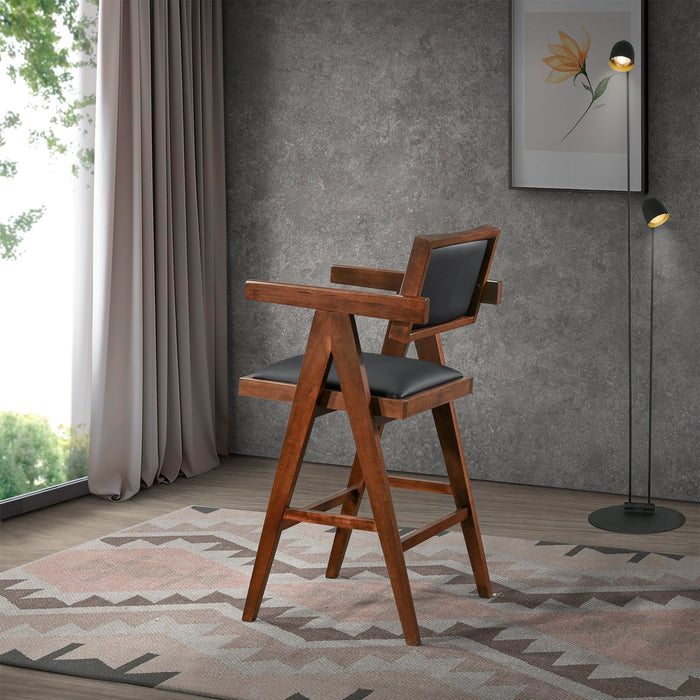 Athena - Counter Chair - Black / Brown